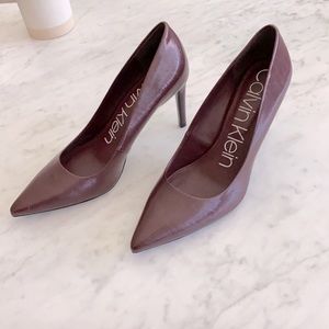 Calvin Klein Women’s brown heels size 8.5